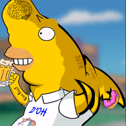 Sewer Shark G's - Homer Simpson