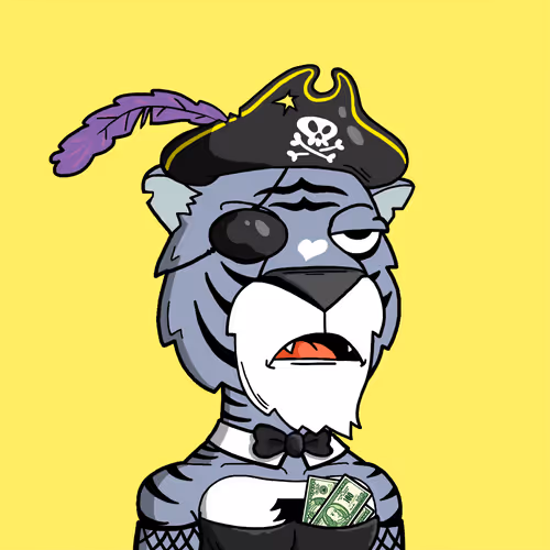Grouchy Tiger Social Club #5492