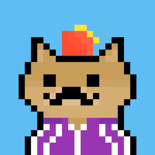 Pixel Doge #843