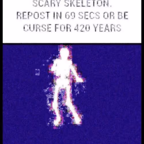 send to 1 other wallet within 69 seconds or you will be cursed and fudder for life