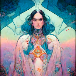 Pink Kaleidoscope #12
