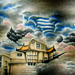 house in the sky