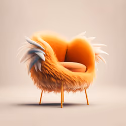 Feather Armchair #060