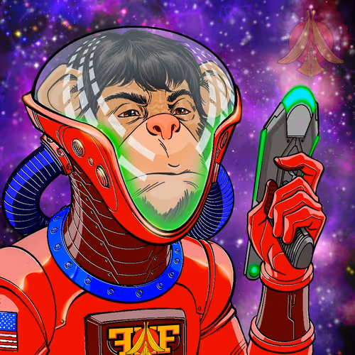 Funky Monkey Space Force #34
