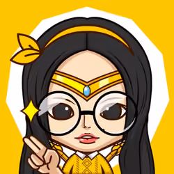Yellow V Star #6