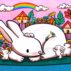 Bunny and baby(Limited)