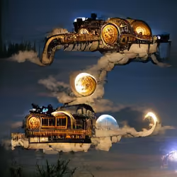 Crypto train to the Moon