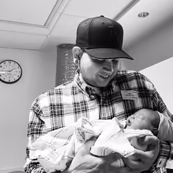 The day my daughter was born. 🥰🥰🥰🥰
