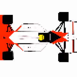 PixelRacers #2 McLaren MP4-5 Senna
