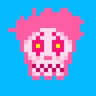 Kawaii SKULL #7441