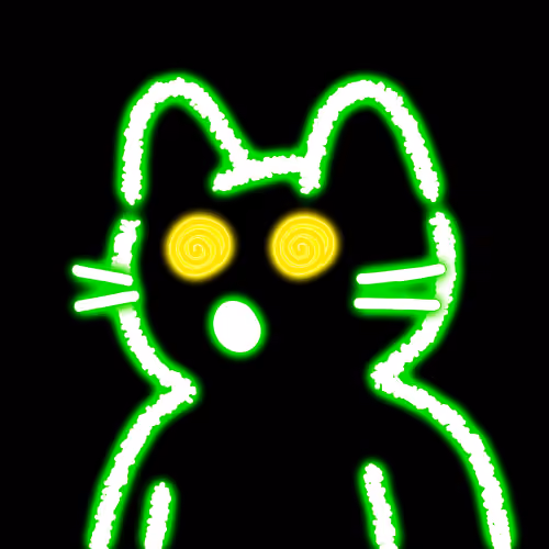 Neon Cat #23