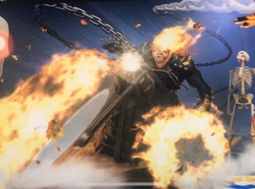  RIDER SKELETON INVASION #1