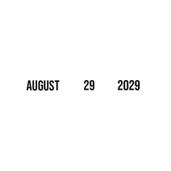 August 29 2029