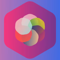 Gradient Polygon #77