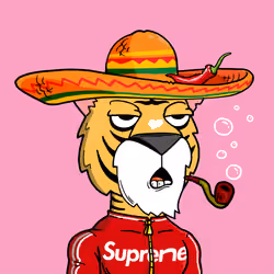 Grouchy Tiger Social Club #1131
