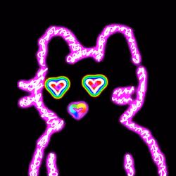 Neon Cat #137