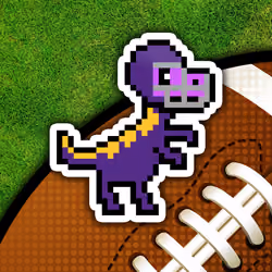 PixelSaurus Rex #0218 [Minnesota Vikings]