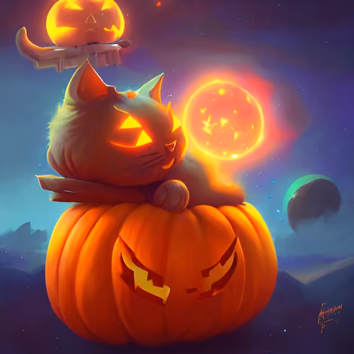 Pumpkin catz