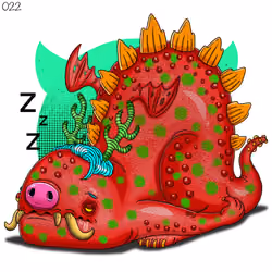 Lazy Godji Sweet Symbiote GEN2 #022