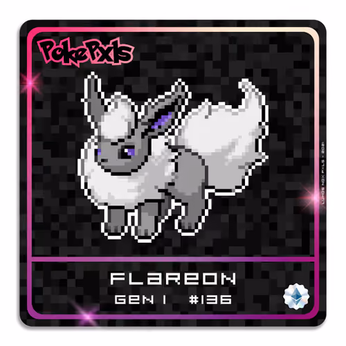 PXL FLAREON [PokePxls #136] [5/10]