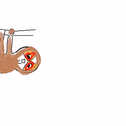 red sloth