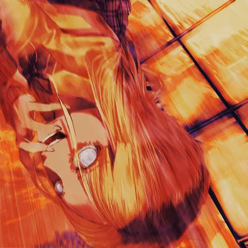#003 Blindfolded Girl-β