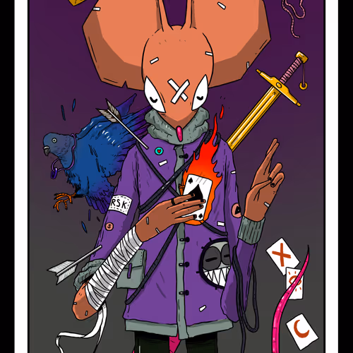 Rosko Sees The Future A Tarot Card Project