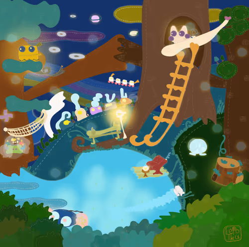 story stage "Forest of Moyamok"