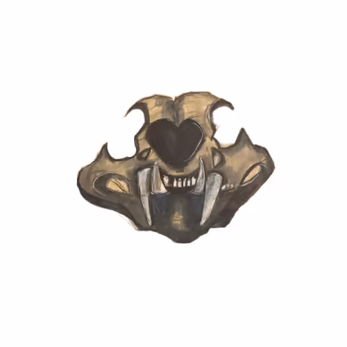 1/1 Sabertooth tiger skull()