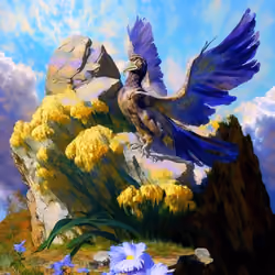 07 Eagle on the rock - VanGogh