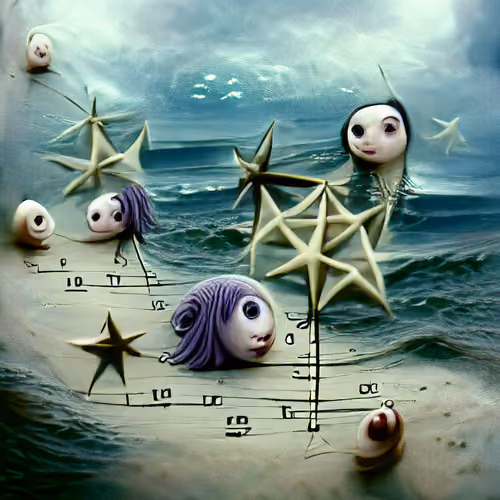 Stars in the sea