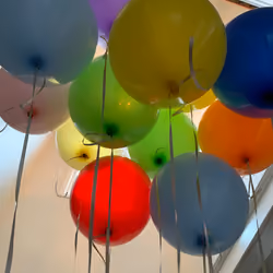 Rising Balloons