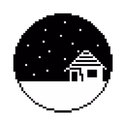 Round Pixel #1 - Starry Sky