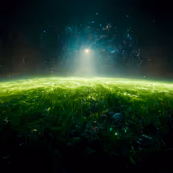 Condor Galaxy Green Unreal Engine