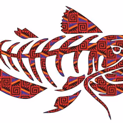 Patterned Angry Carp 1