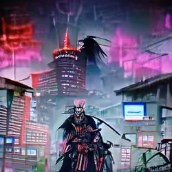 Cyber Shinigami Demon Samurai #2