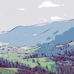Dorf in Schweiz 