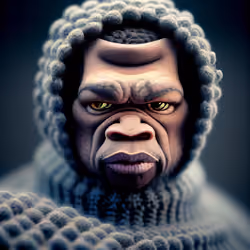 Knitted 50 Cent