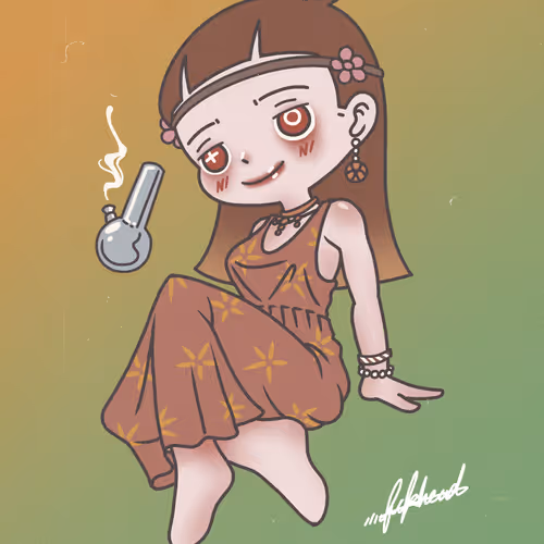Hippy Paper doll #8