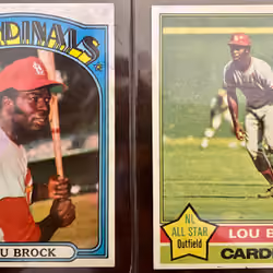 RareSportsCollectibles: In Memoriam of Lou Brock - 002
