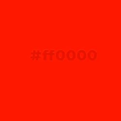 #ff0000