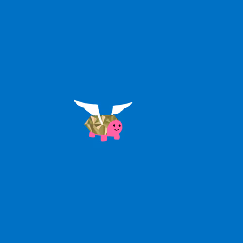 Small Turtles with Diamonds #19