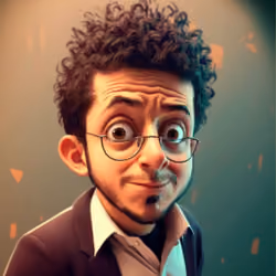 cartoon old boy me