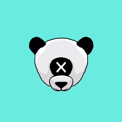 Panda Head #034