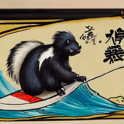 skunk popart