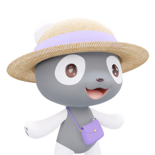 3D LEELEE-Straw hat-Reverse-#20056