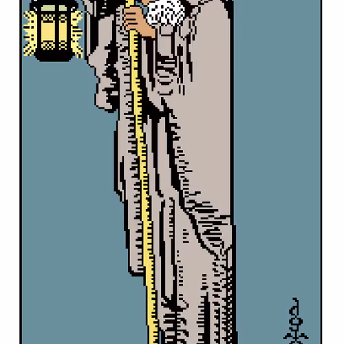 IX. THE HERMIT ＜隠者＞