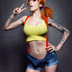 Sexy Misty Pokemon Cosplay