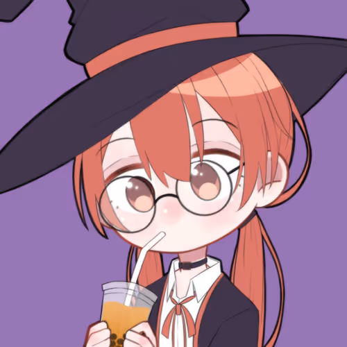 Cute Glasses Girl Chibi