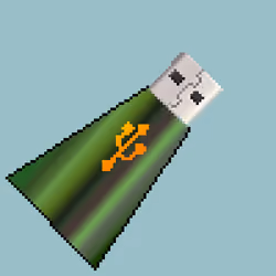 USB flash drive #003. you can't save data on this Flash drive, but you can save this USB Flash Drive on a real USB flash drive...